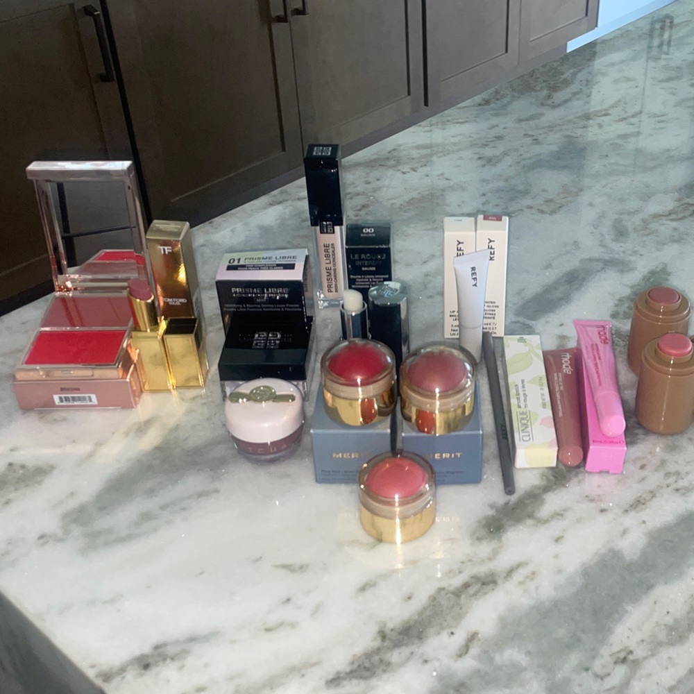 Make Up Assorted Lot Rhode Refy Merit Patric Ta Blush Lip Gloss